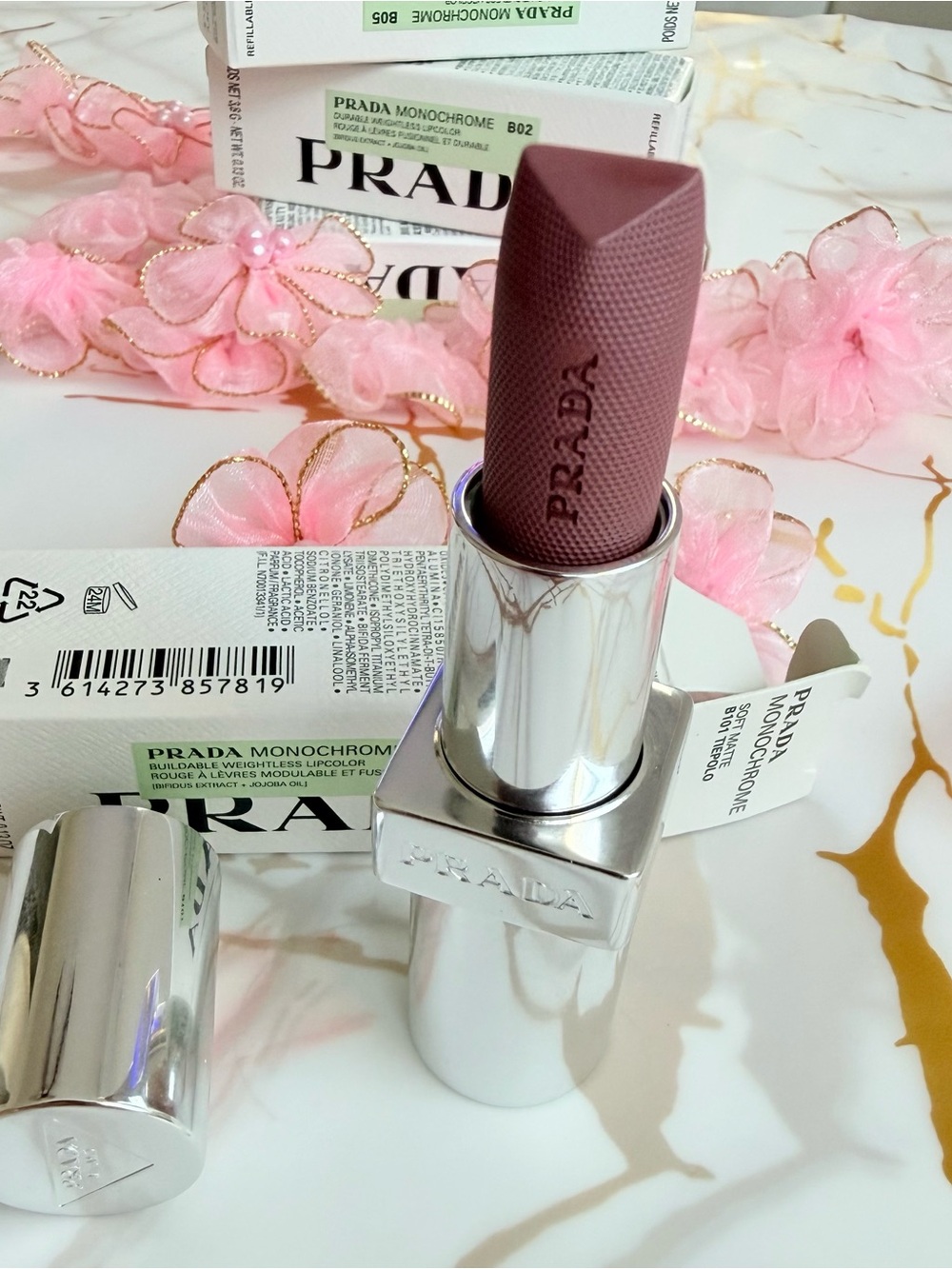 Prada Monochrome Lipstick Brand New in Box Matte AMAZING